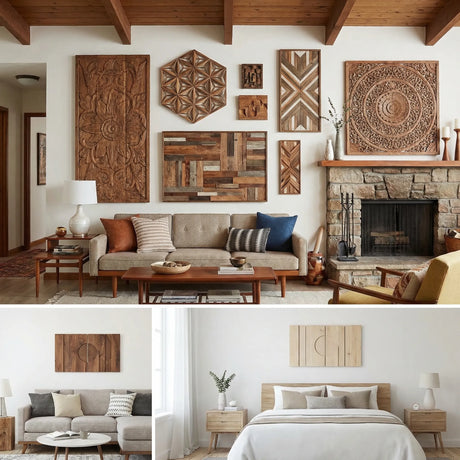 Wood Wall Art: How to Choose, Style, and Place It in Different Interiors